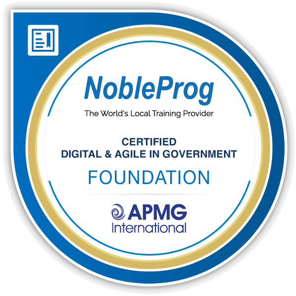 NobleProg Certified Digital Agile em financiamento governamental