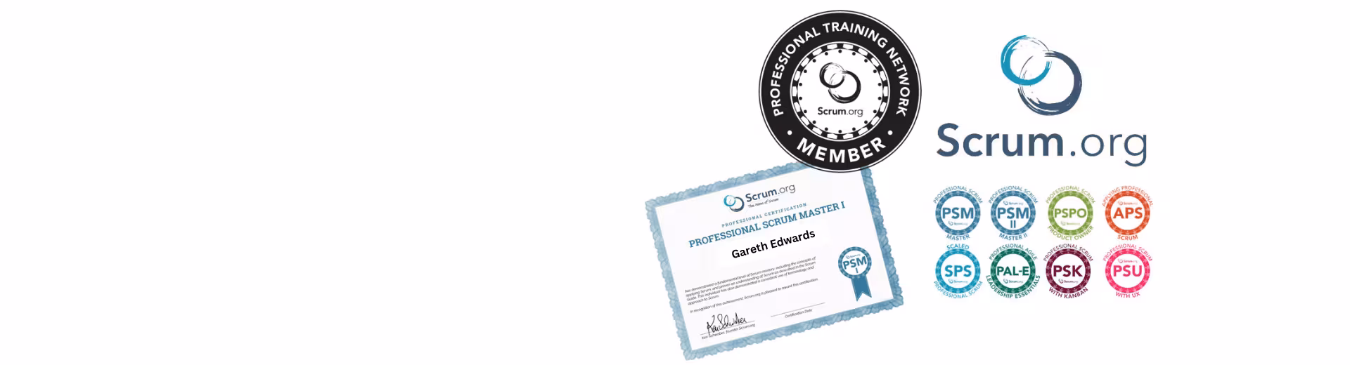 Formação certificada pela Scrum.org